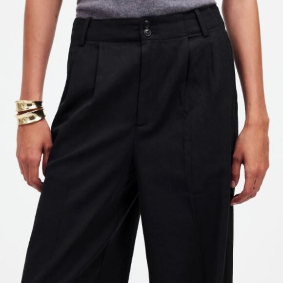 Madewell - Harlow Wide-Leg Pant in Drapey Twill (NWT) - Picture 5 of 7